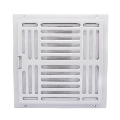 Kit de instalación de filtro de ventilación premium | 1 cubierta de ventilación de plástico + 2 filtros de ventilación.